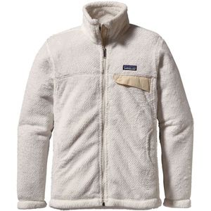 Patagonia White Zip~Up Sweater